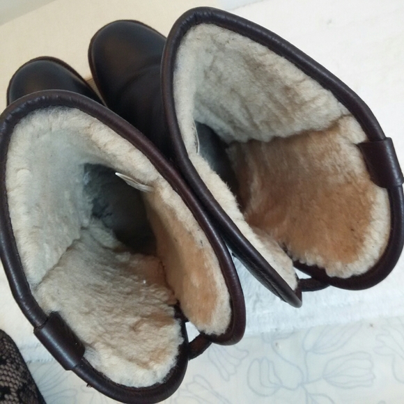 Emu brown sheepskin boots - Picture 12 of 14